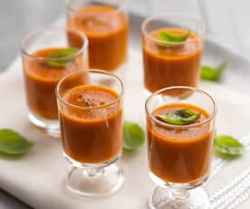 Roasted Red Pepper Shots