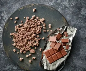 Chocolate con leche rallado grueso (250-300 g)