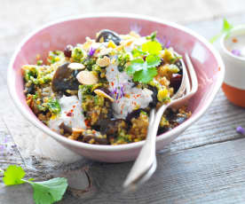 Salade d'aubergine au yaourt