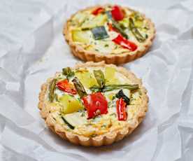 Mini-Gemüse-Quiches