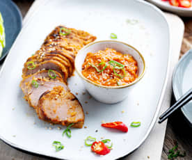 Sous-vide Korean-style BBQ Pork Loin
