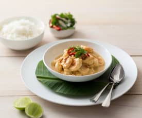 Balinese prawn curry