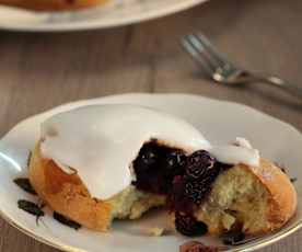 Blueberry Breakfast Buns