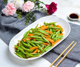 Stir Fried French Beans