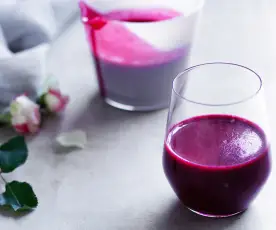 Rosy glow smoothie