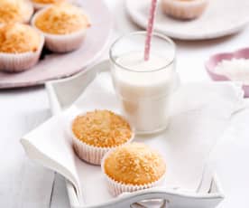 Kokosové muffiny (bez cukru) 