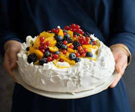 Pavlova aux fruits d'hiver