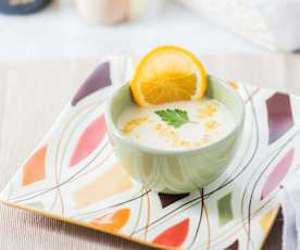 Crema de poro a la naranja