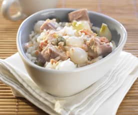 Reis-Thunfisch-Salat