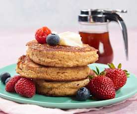 Keto Cream Cheese Pancakes