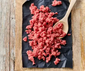 Carne de cordero picada (300 g)
