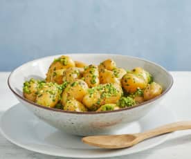 Mojo verde mit Kartoffeln
