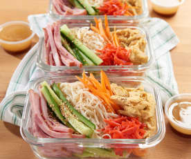 Asian Somen Noodle Salad