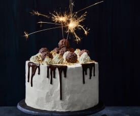 Haselnuss-Schokoladen-Torte