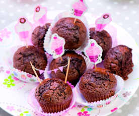 Muffinki czekoladowe