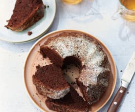 Gâteau chocolat-courgette sans beurre