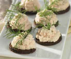 Forellenmousse
