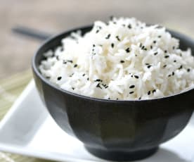 煮白米饭