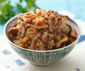 Nasi Ketan khas Taiwan (Taiwanese sticky rice)