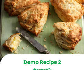 Demo Recipe 2 - Cheesy Triangle Scones