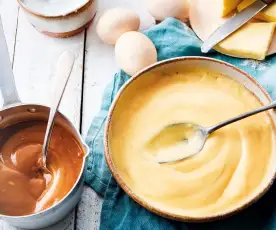 Crème pâtissière au caramel