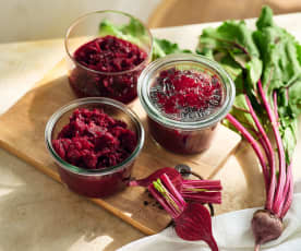 Beetroot and horseradish relish