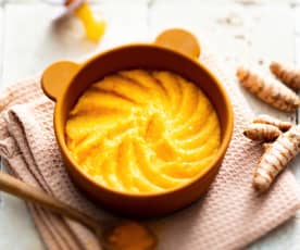 Carrot, Parsnip and Turmeric Purée