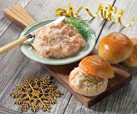 Crema spalmabile al salmone