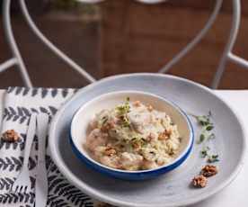 Risotto z kurczakiem i cukinią