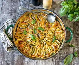 Vegetable bake (Thermomix® Cutter, TM6)