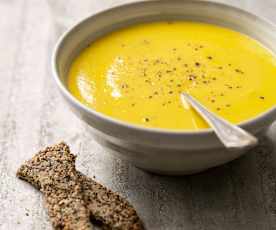 Carrot, Apple and Ginger Soup