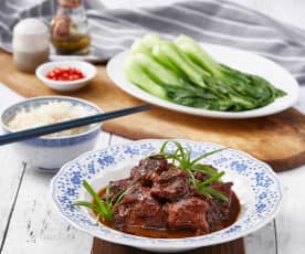 Braised Duck With Sour Plum Sauce