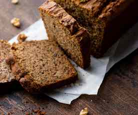 Plumcake mele e datteri senza glutine