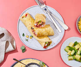 Pulled-Chicken-Tortillas