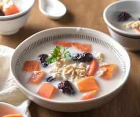 木瓜燕麥甜湯