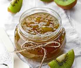 Confiture de pommes et de kiwis