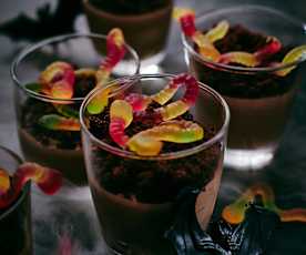 Dżdżownice w czekoladowej ziemi