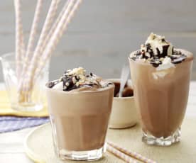 Čokoládovo-oříškový milkshake