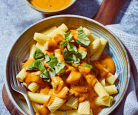Vegane Paprika-Rahmsauce 