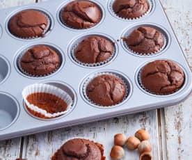 Muffins choco-noisettes