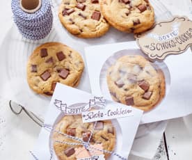 Softe Schoko-Cookies