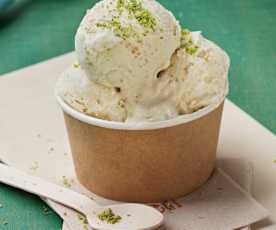 Helado de Key lime pie