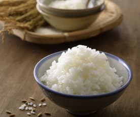 煮白米飯
