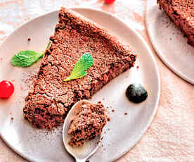 Gâteau moelleux chocolat et courgettes