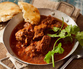 Slow Cooking Beef Madras