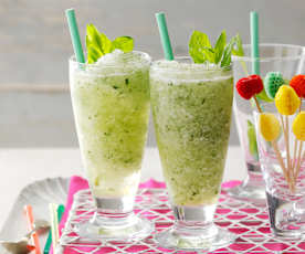 Cucumber Gin Granita