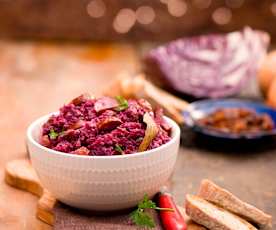 Bigos z czerwonej kapusty