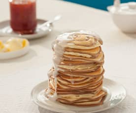Pancakes vanille-cannelle