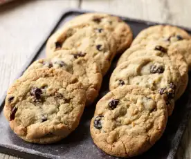 Kokos-Sauerkirsch-Cookies