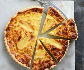 Quiche de la boîte à fromage